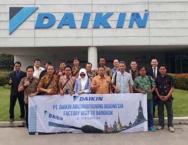 Kunjungan AA Elektronik Ke Pabrik AC Daikin