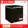 Chest Freezer Artugo CF-231K (210L, Hitam)