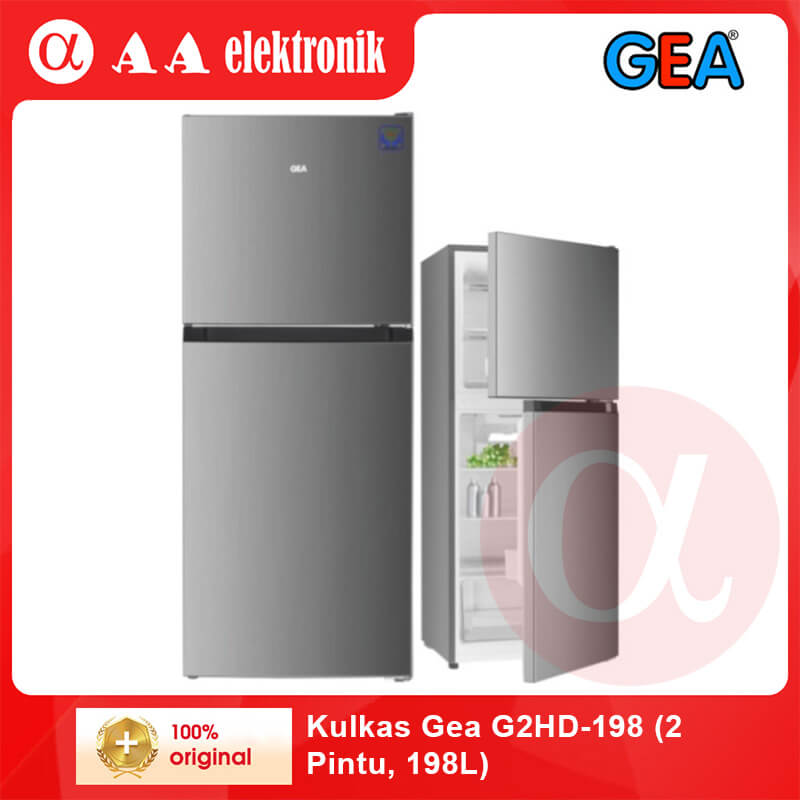Kulkas Gea G2HD-198 (2 Pintu, 198L)