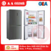 Kulkas Gea G4D-404 Inox (Side By Side, 4 Pintu, Inverter)